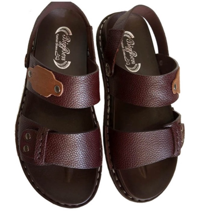 Sandal Nam BIGBEN Da Bò Thật Cao Cấp SD61