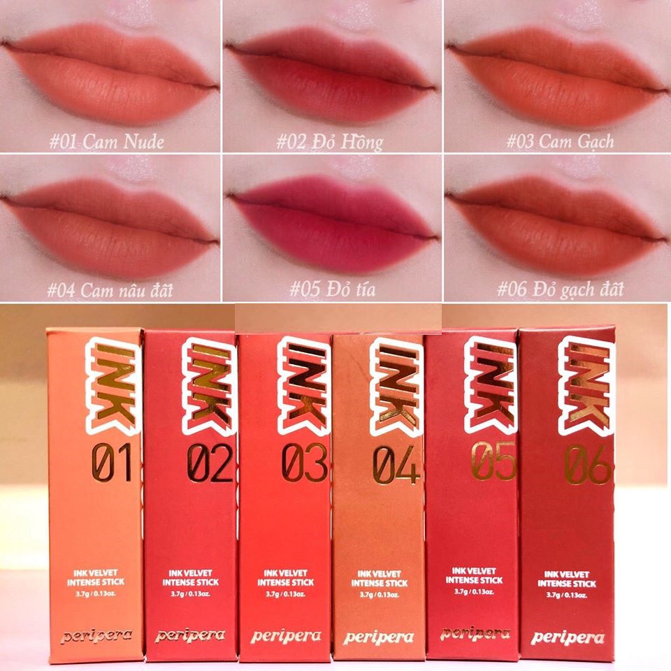 Son Thỏi Peripera Ink Intense Stick
