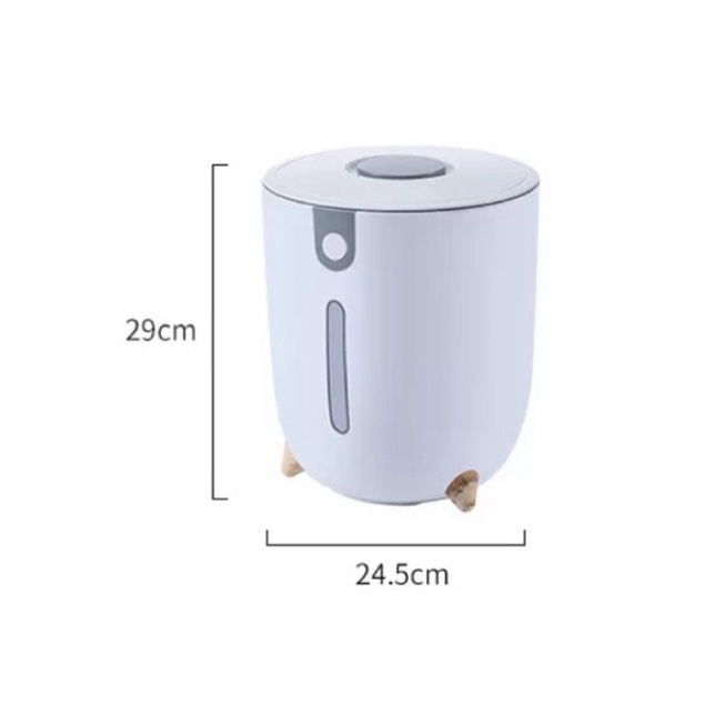 THÙNG GẠO THÔNG MINH MẪU MỚI 2022 CHỨA 10kg GẠO SIÊU SANG.hungvn
