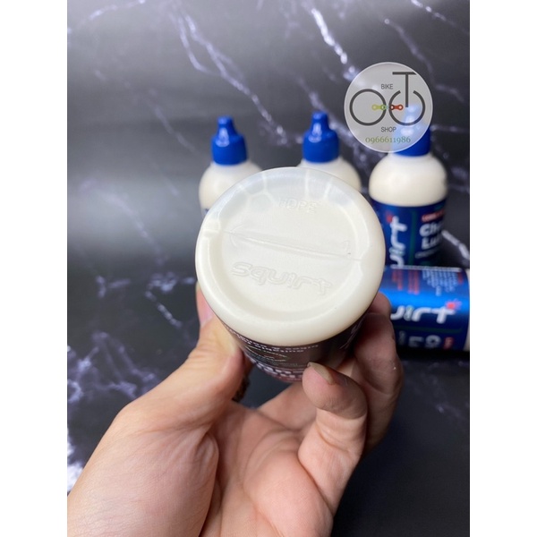 Dầu xích xe đạp  bôi trơn dạng sáp Squirt Lube Long Lasting Chain Lube Made in REPUBLIC OF SOUTH AFRICA