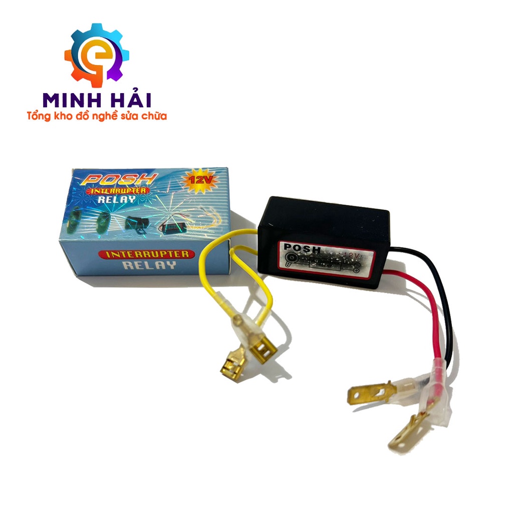 Nhại Còi POSH, Nhại Còi Xe Máy 12V Sử Dụng Xe Máy,  Đồ Nghề Minh Hải