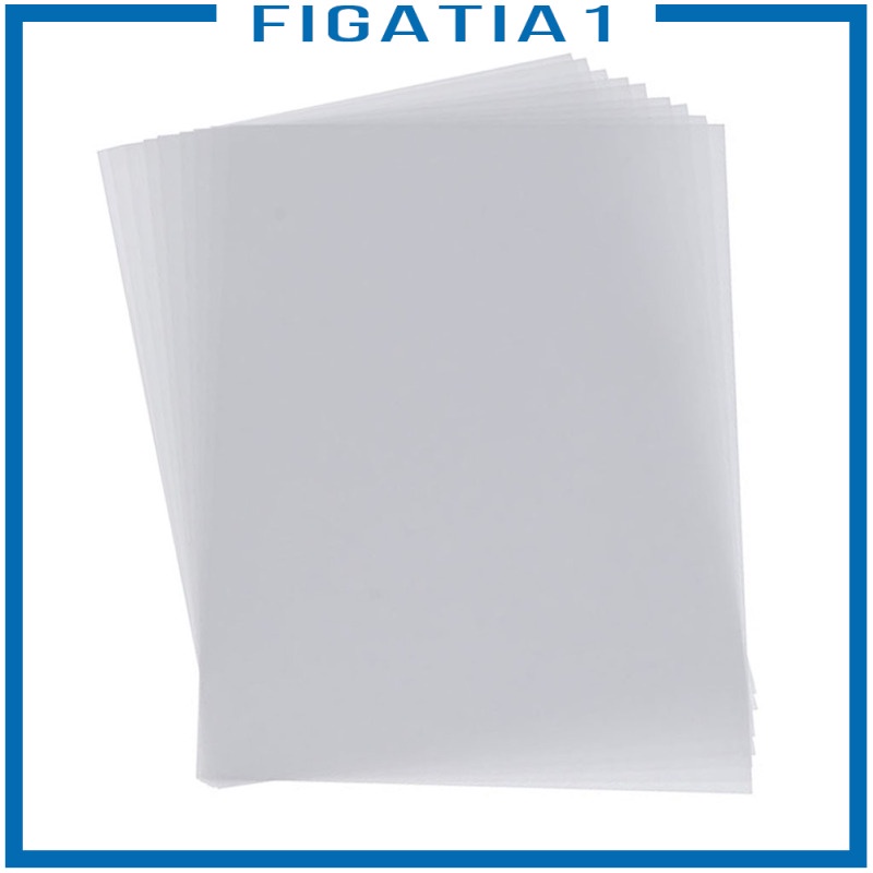 [figatia1] 10 Tấm Phim Co Nhiệt Trong Suốt Dùng Để Đánh Bóng / Làm Đồ Thủ Công