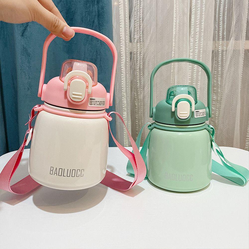 GOGOUP Bình Nước Giữ Nhiệt 650ml Bằng Thép Không Gỉ Dễ Thương Xinh Xắn