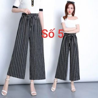 Quần ống rộng túi chéo