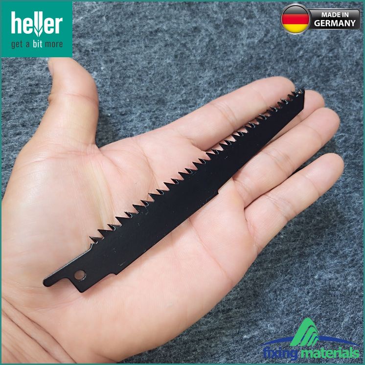 S644D-Lưỡi cưa kiếm HELLER HCS SZ 24042 0, Răng dài 130mm (Cắt gỗ, nhựa, tấm cách âm..)