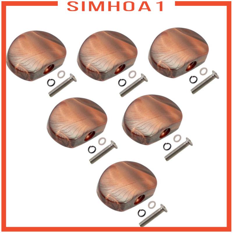 Set 6 Núm Vặn Điều Chỉnh Dây Đàn Guitar Bằng Nhựa Simhoa1