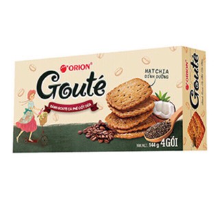 BÁNH GOUTE CÀ PHÊ CỐT DỪA 66G - 144G