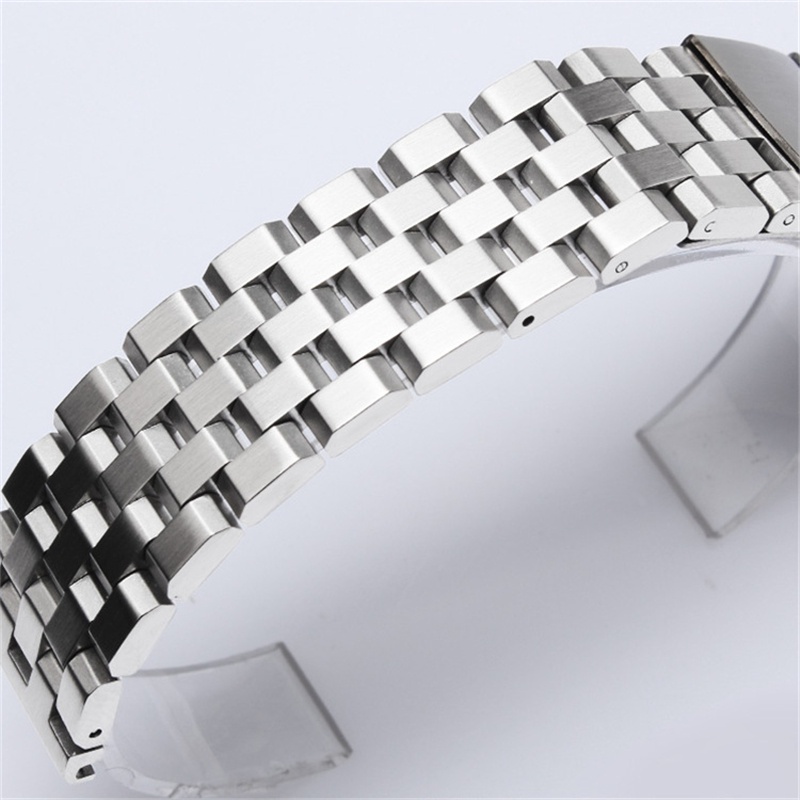 Dây Đeo Đồng Hồ Bằng Thép Không Gỉ 18mm 20mm 22mm 24mm Cho Seiko
