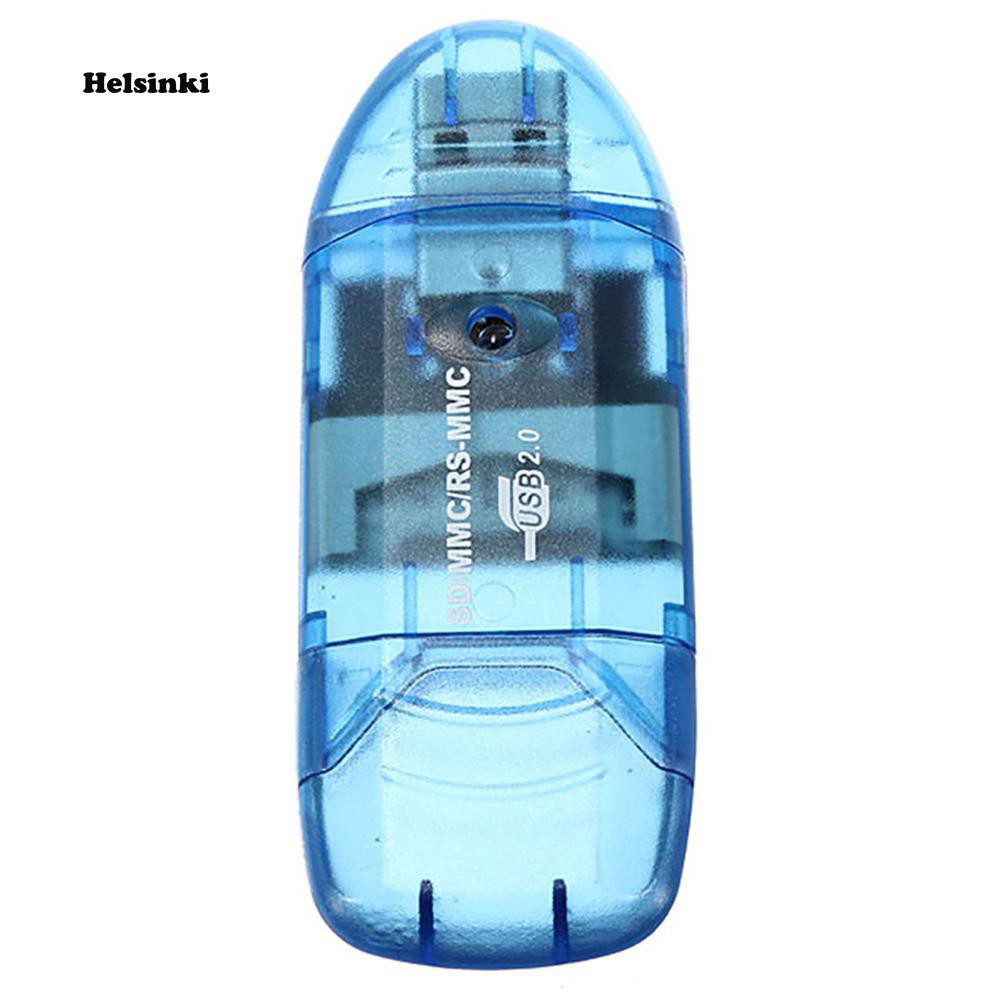 Đầu Đọc Thẻ Nhớ Sd Mmc Rs Chuẩn Usb 2.0