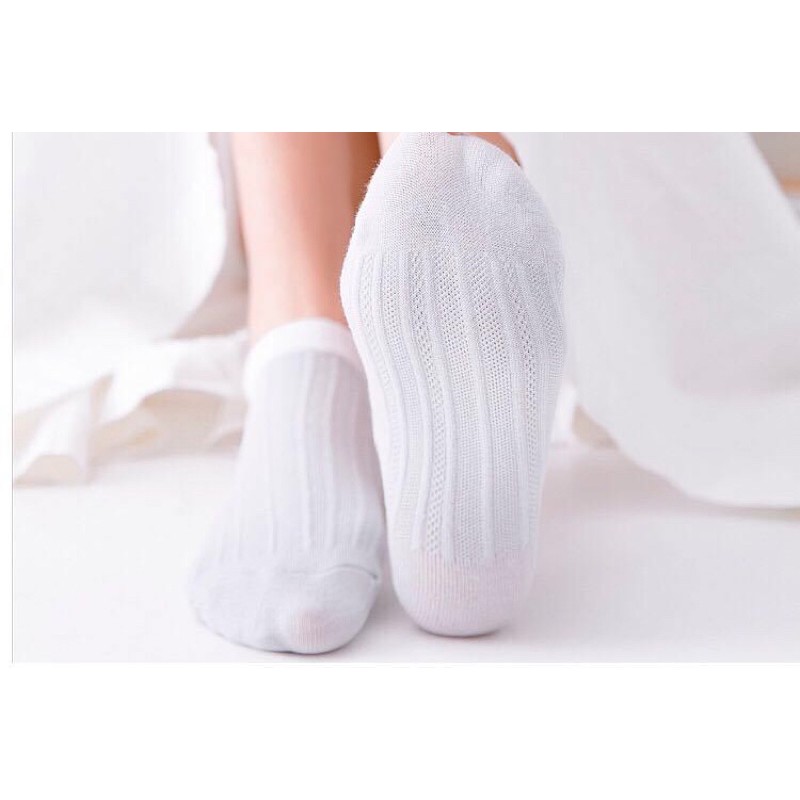 SET 5 ĐÔI TẤT NAM NỮ ĐƠN GIẢN MIX MÀU