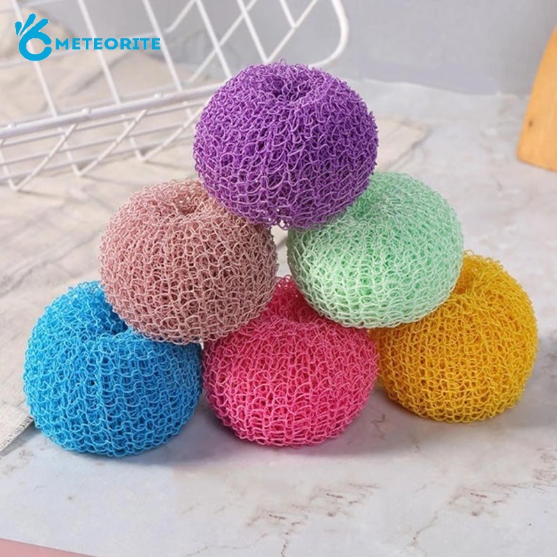 1 Bóng Rửa Chén Nano Bằng Sợi Tre Đa Chức Năng Tiện Dụng Cho Nhà Bếp