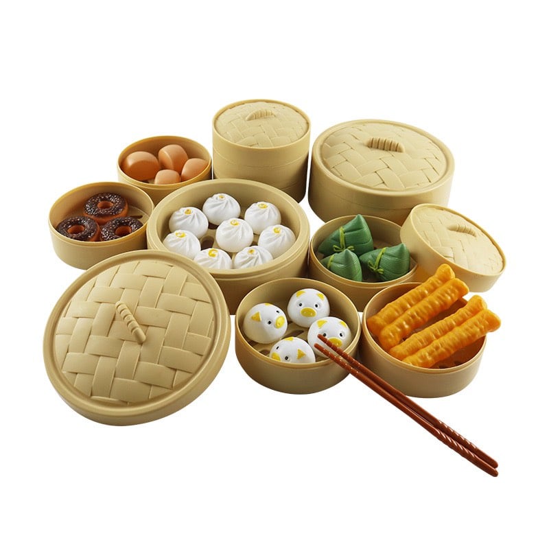 Bộ đồ chơi nấu ăn 88 chi tiết Totorokids bộ đồ chơi đa dạng các món ăn cho bé sáng tạo, chế biến như đầu bếp