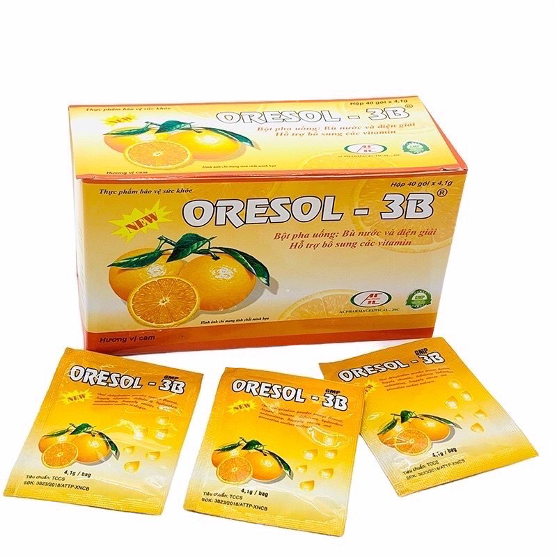Oresol - 3B bán bẻ 5 gói , 10 gói