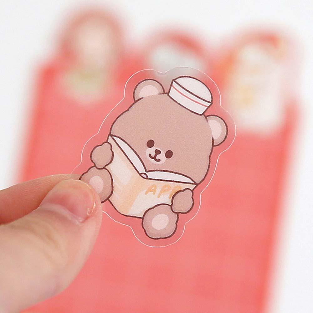 Nhãn Dán PET Họa Tiết Truyện Tranh Dễ Thương Trang Trí Album Thủ Công