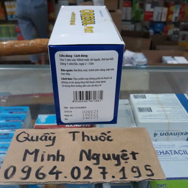 ORESOl plus hà tĩnh combo 10 tuýp