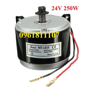 Motor 24v 250w cho scooter chế xe, động cơ 24v 250w làm bơm làm quạt, Motor 12v 300w cho scooter chế xe, động cơ 12v 250