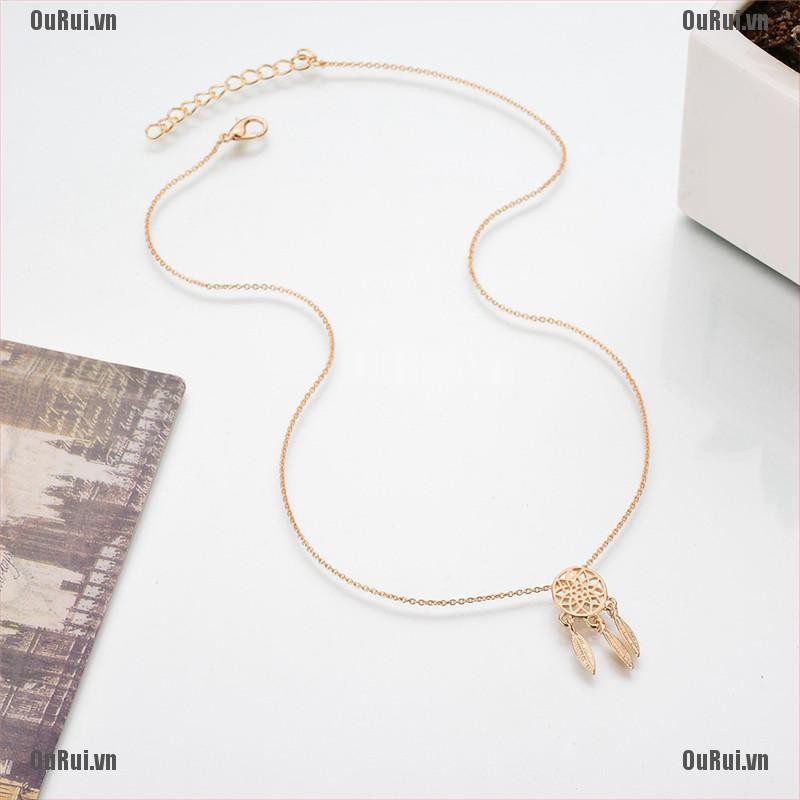 Dây Chuyền Hợp Kim Mặt Dreamcatcher Dễ Thương