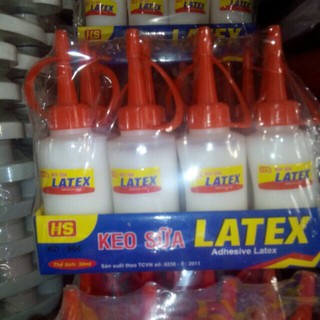 12 CHAI KEO SỮA LATEX 45000