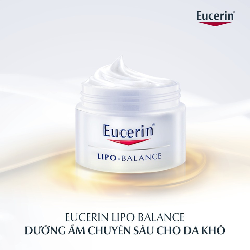 [Chính hãng] KEM DƯỠNG ẨM EUCERIN CHO DA KHÔ VÀ NHẠY CẢM EUCERIN LIPO BALANCE 50ML