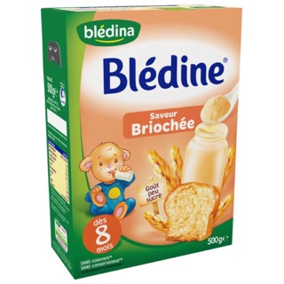 Bột pha sữa Bledina vị bánh mỳ 500g 8m+
