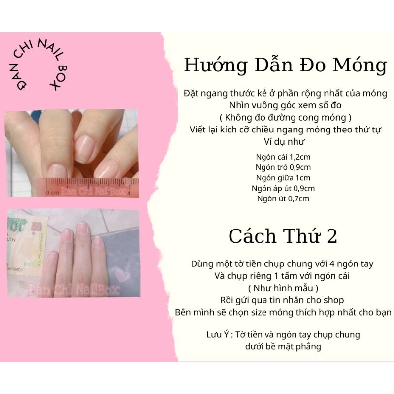 NailBox móng úp thiết kế sẵn Mẫu Đen Charm Nơ