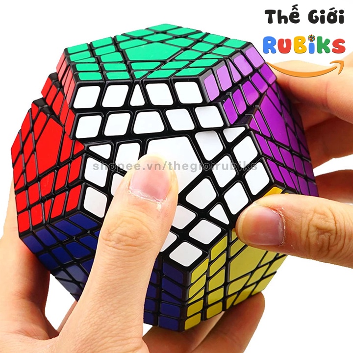 Rubik Megaminx 5x5 ShengShou Gigaminx 5x5x5 Biến Thể 12 Mặt 5 Tầng Rubic