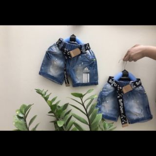 Quần jean đùi quảng châu cho bé