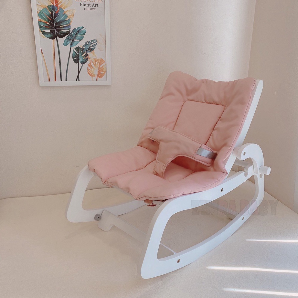 XẢ KHO Ghế bập bênh đa năng cho bé ROCKING CHAIR, quà tặng khắc tên và ngày sinh cho bé