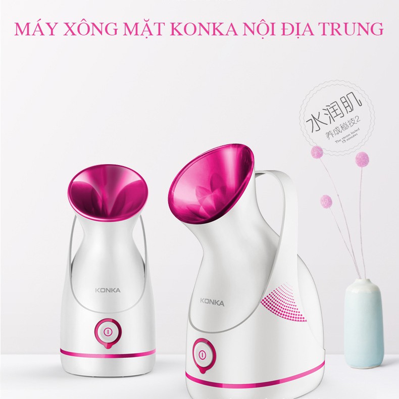 Máy Xông Mặt Nội Địa KONKA Chính Hãng Cao Cấp Tạo Ẩm Và Làm Sạch Da