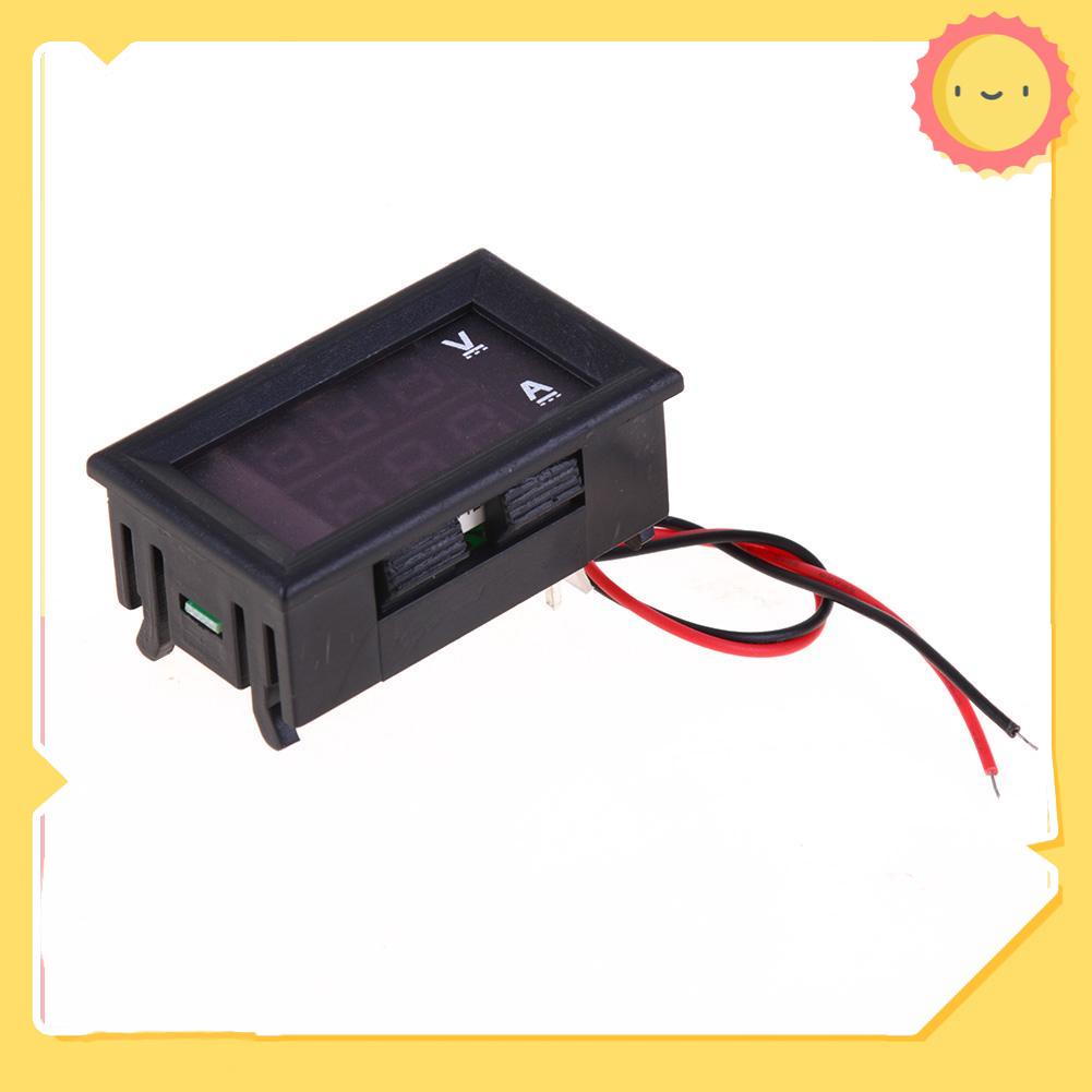 Đồng Hồ Đo Điện Áp 0-100v Bằng Nhựa Màu Đen Cho Xe Hơi / Xe Máy | BigBuy360 - bigbuy360.vn