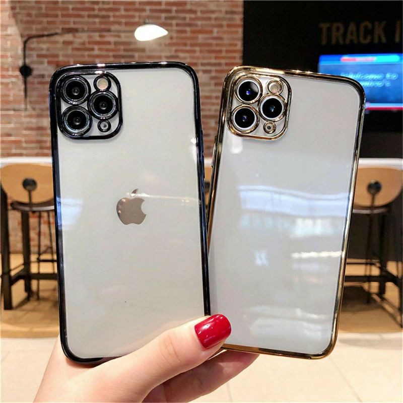 Ốp lưng LikGus bảo vệ camera iPhone 12 Mini, 12, 12 Pro, 12 Pro Max, 11 Pro Max, Xs Max XR 7+ viền vuông giả 12