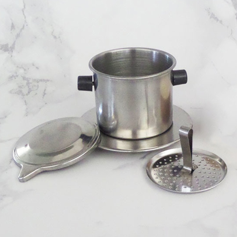 Máy Pha Cà Phê Việt Nam Truyền Thống Bằng Thép Không Gỉ Tái Sử Dụng Được