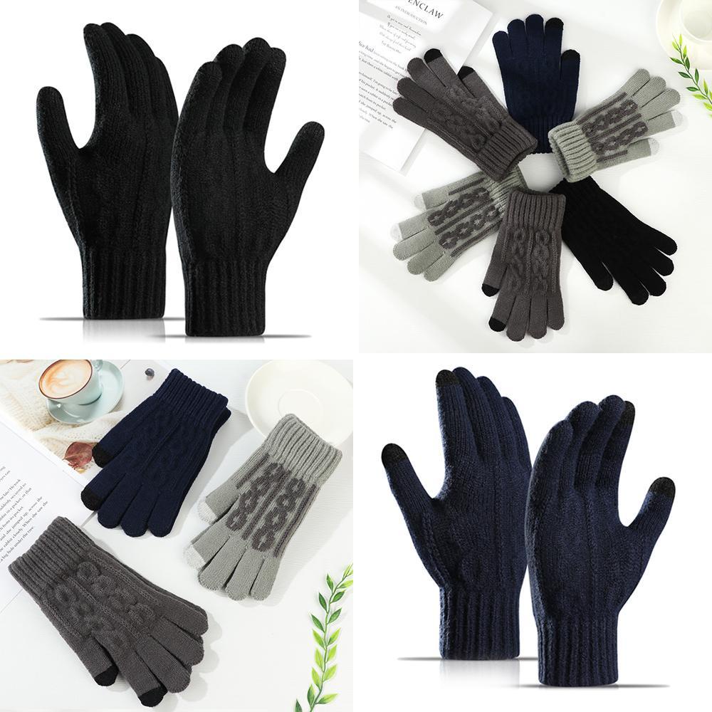 Găng Tay Len Mềm Co Dãn Thời Trang