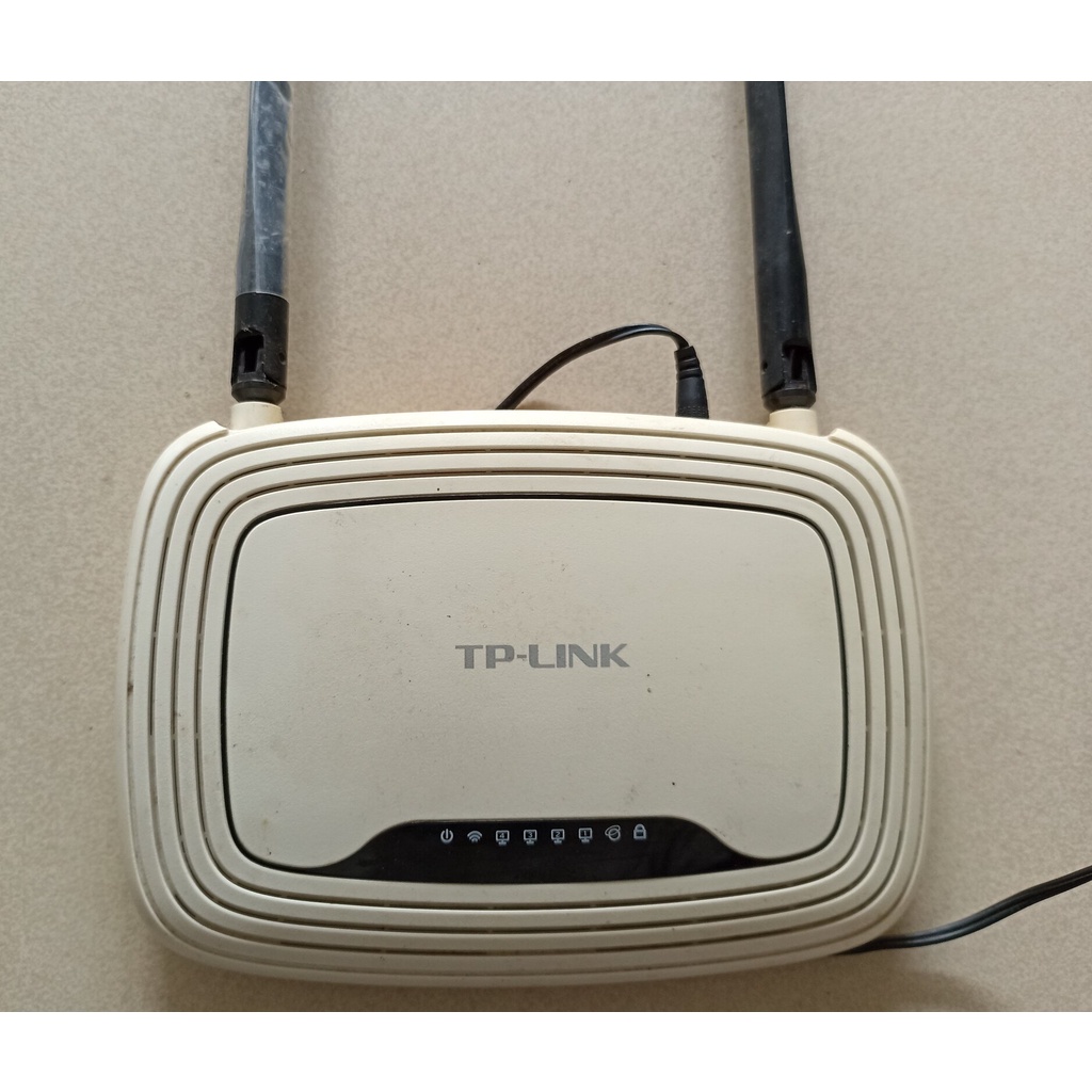 Bộ Phát Wifi TPLINK TL-WR841N 2 râu, tốc độ 300Mbps, Chính Hãng (Cũ)