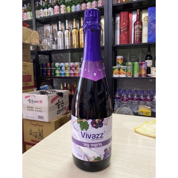 Thùng x 6 Chai Nước Trái Cây Đà Lạt VIVAZZ 750ml