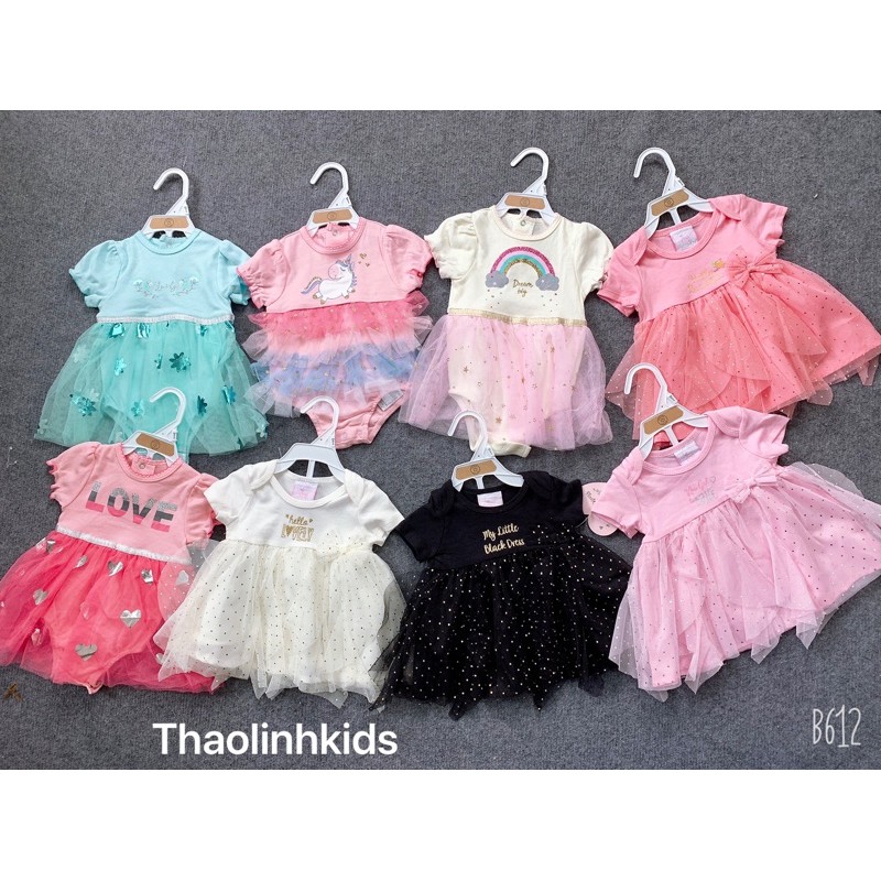 Siêu phẩm váy xuất sịn cho bé gái 3-24m