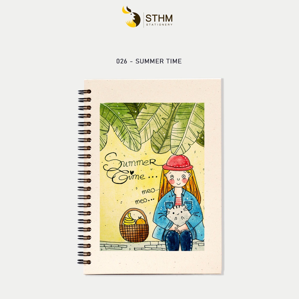 SUMMER TIME - Sổ tay bìa cứng - A5 - 026 - STHM stationery