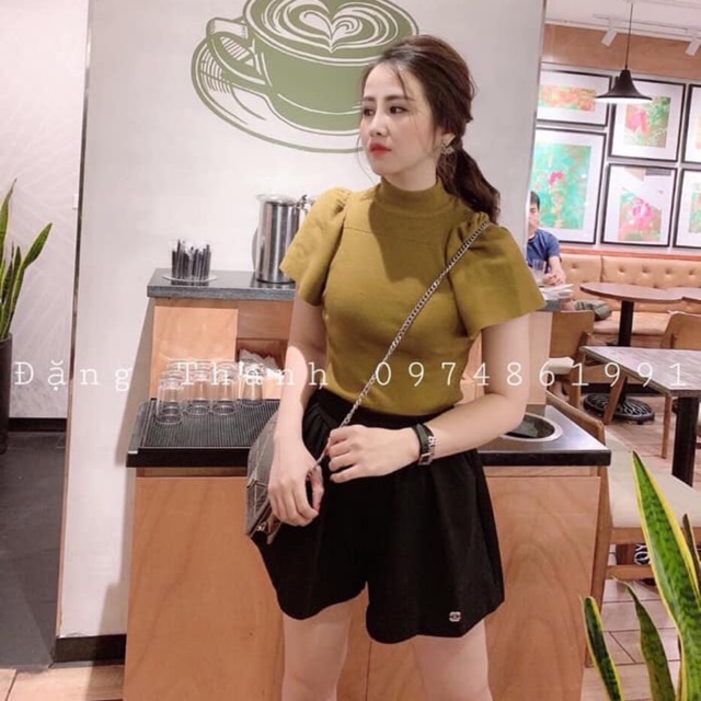 Ao len tay bồng