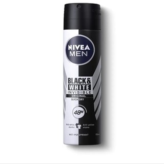 Xịt khử mùi Nivea Men chống ố vàng trên áo 150ML