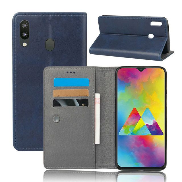 Bao da kiêm ví đựng thẻ đựng tiền tiện lợi Samsung Galaxy M20 | BigBuy360 - bigbuy360.vn