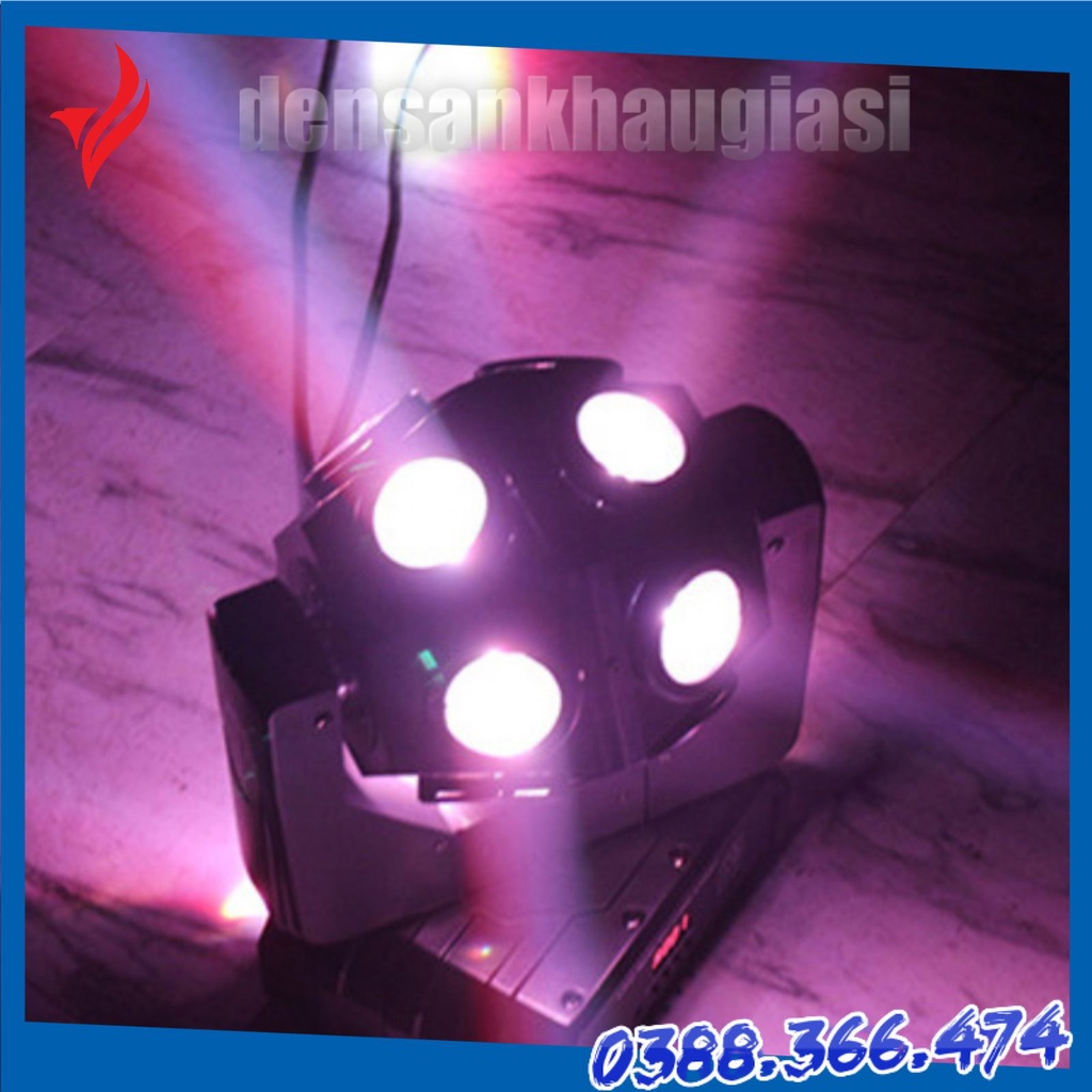 Đèn Quay Karaoke Moving 12 Mắt Led Đèn Sân Khấu Giá Sỉ