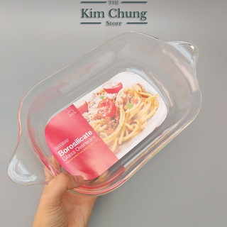 Khay đĩa thủy tinh chịu nhiệt lock&lock 2l llg582 sử dụng tốt với lò nướng - hàng chính hãng