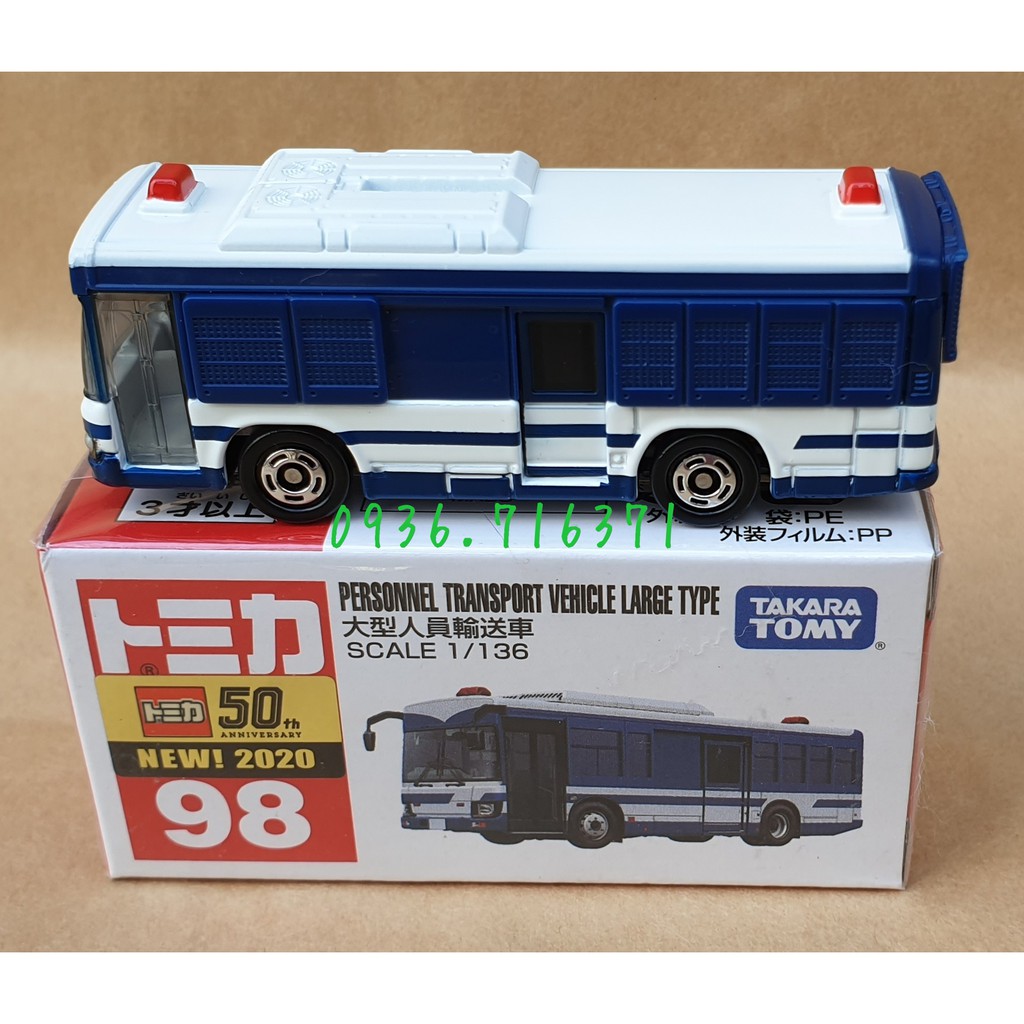 Mô hình xe bus tomica Nhật Bản No98 (Có Hộp)