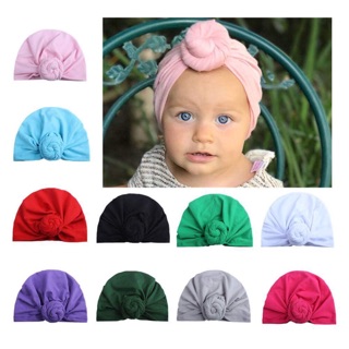 Mũ turban xoắn ốc cho bé