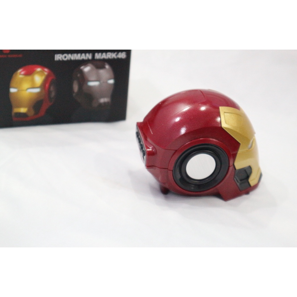 Loa Nghe Nhạc Bluetooth Iron Man Công Nghệ 5.0 Âm Thanh Vòm 6D Dùng Cho Điện Thoại Máy Tính Laptop, Loa trang trí Decor