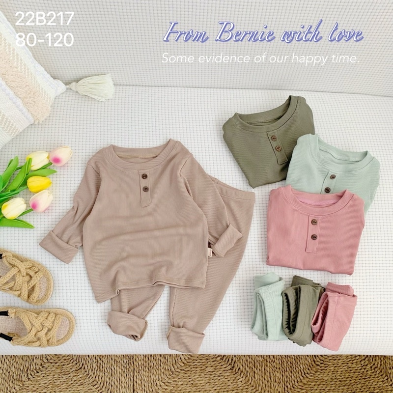 BỘ THUN TĂM UNISEX SIÊU HOT CHO BÉ