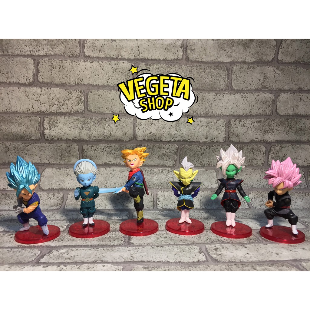 Mô hình Dragon ball Super - 18 mẫu WCF tự chọn - Goku Gohan Trunks Vegeta Zamasu Rose Black Zeno Vegeto Mai - Cao 8cm