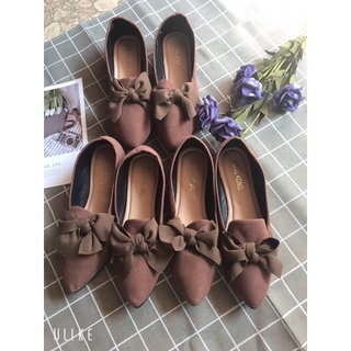 GIẦY BÚP BÊ 🍀FREESHIP 🍀 da lộn,êm chân