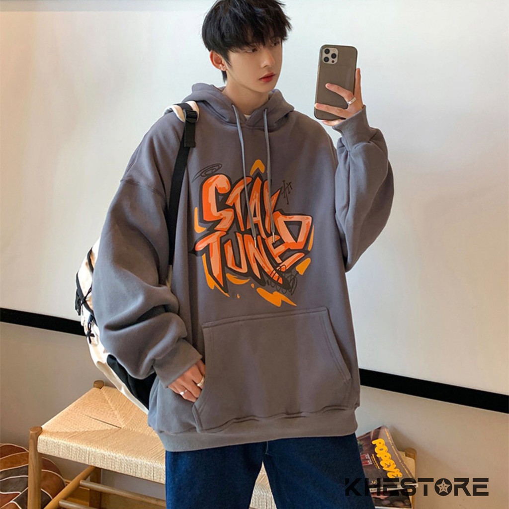 Áo Hoodie Khestore 3127 , Áo Hoodie Nam Nữ From Rộng , Hoodie nỉ bông | BigBuy360 - bigbuy360.vn