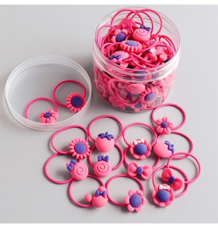 Set 10 dây chun buộc tóc cho bé gái siêu xinh